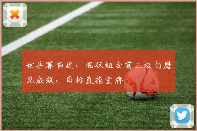 世乒赛临近，混双组合前三板打磨见成效，目标直指金牌